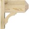Ekena Millwork Olympic Craftsman Rough Sawn Outlooker, Douglas Fir, 8"W x 14"D x 14"H OUT08X14X14OLY04RDF - alternate 3
